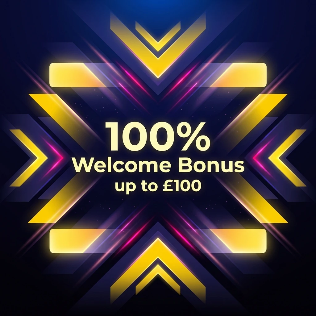 100% Welcome Bonus up to £100